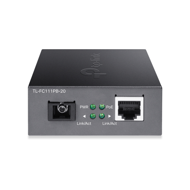 WDM-медиаконвертер TP-Link TL-FC111PB-20 до 20 км 94.5х73х27мм - изображение 1