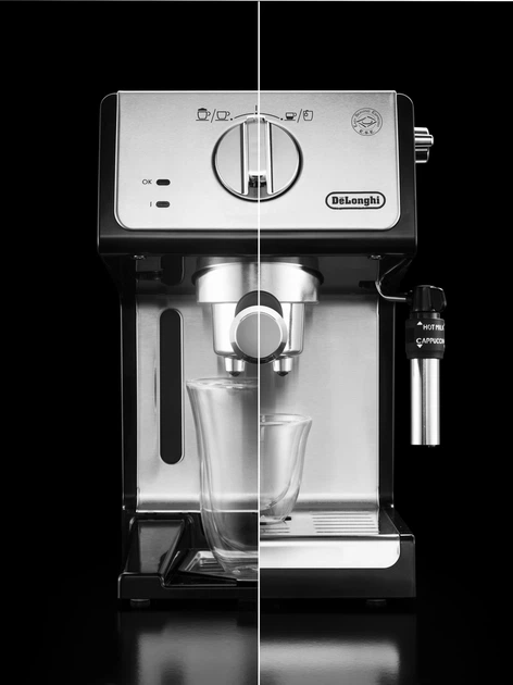 Ekspres do kawy kolbowy Delonghi ECP35.31.BK Silver - obraz 9