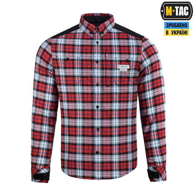 Сорочка Повернись Живим M-Tac Redneck Cotton Shirt Red M/R 20105033-M/R - зображення 2