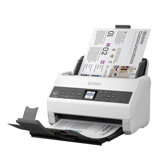 Сканер Epson DS-730N A4/USB/Ethernet (B11B259401) - изображение 5