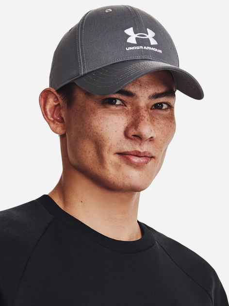 Кепка чоловіча Under Armour Mens Sportstyle Lockup Adj 1381645-012 One Size Сіра (196884114961)