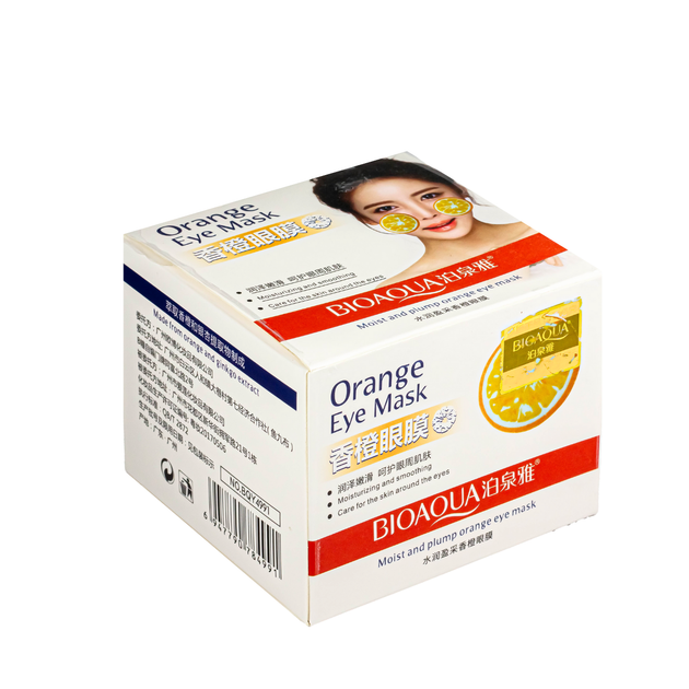 Патчі під очі Bioaqua Orange Eye Mask із екстрактом апельсина 36 шт. - зображення 6