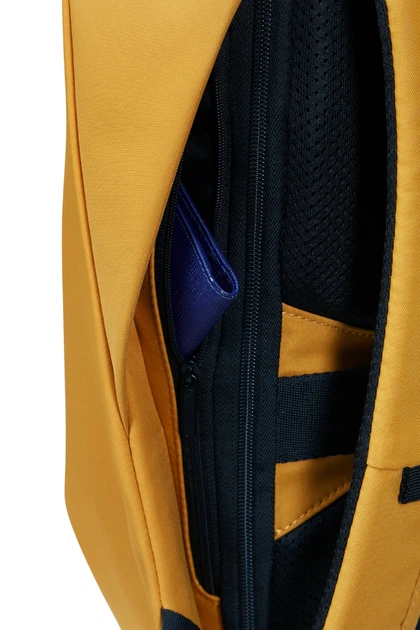 Рюкзак-Антизлодій 15.6" Samsonite SECURIPAK 2.0 YELLOW 44х30х18 KO8*06002 - Фото 4 Рюкзак-Антизлодій 15.6" Samsonite SECURIPAK 2.0 YELLOW 44х30х18 KO8*06002 - зображення 4