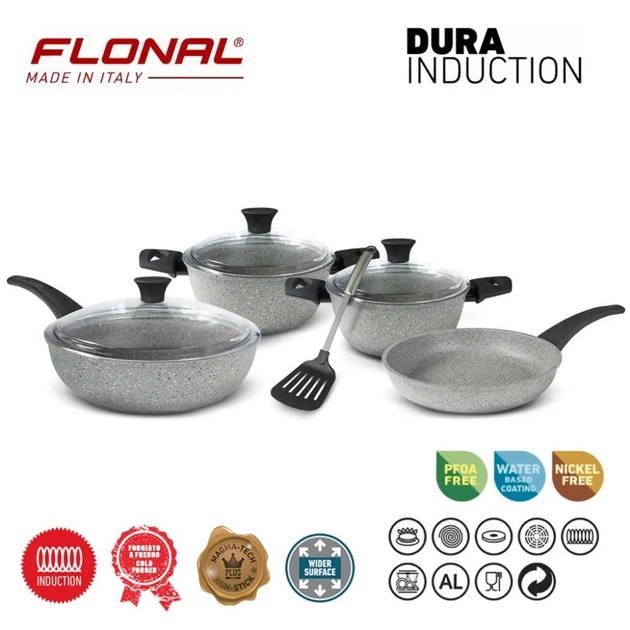 Набір посуду Flonal Dura Induction 8 предметів [96516] - зображення 3