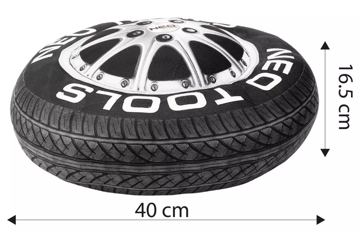 Подушка NEO Tools колесо 3D GD023 40 см (5907558484243) - зображення 8