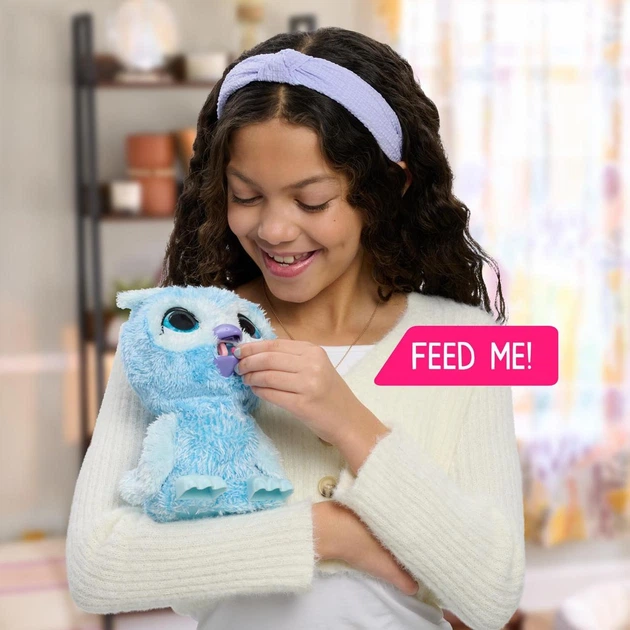 Интерактивная игрушка Сова FurReal Lil Wilds Owlen The Owl Toy Electronic Pets 28082 Just Play - Фото 3 Интерактивная игрушка Сова FurReal Lil Wilds Owlen The Owl Toy Electronic Pets 28082 Just Play - изображение 3