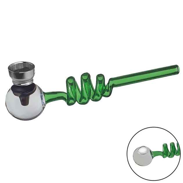 Стеклянная Трубка Для Травы "Herb Pipe Green" - Фото 1 Стеклянная Трубка Для Травы "Herb Pipe Green" - изображение 1