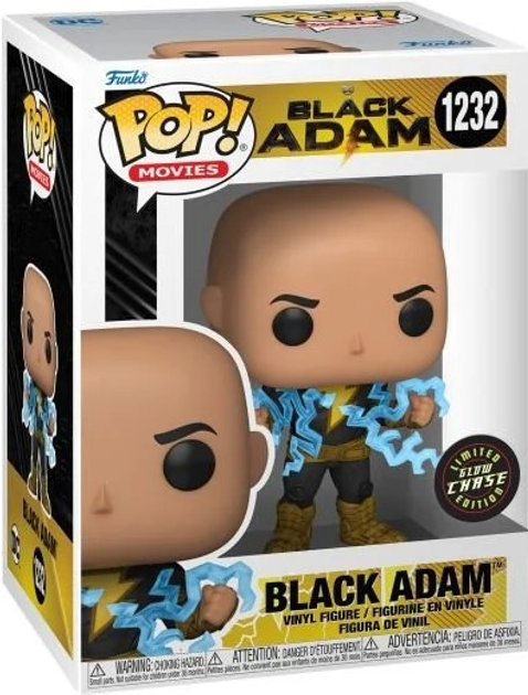 Фігурка Funko POP! Movies Black Adam Black Adam Glow Chase 1232 (5908305240907) - зображення 1