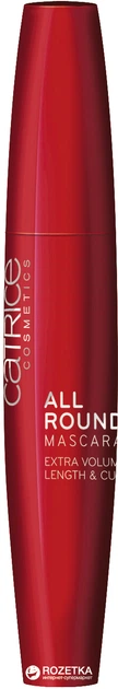 Тушь для ресниц Catrice Allround Mascara 010 Blackest Black 12 мл (4250035262638) - Фото 1 Тушь для ресниц Catrice Allround Mascara 010 Blackest Black 12 мл (4250035262638) - изображение 1