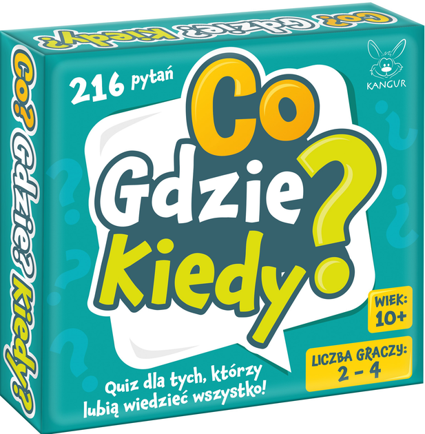 Gra planszowa Kangur Co? Gdzie? Kiedy? (5904988175246) - obraz 1