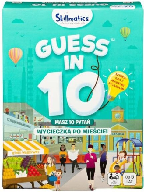 Gra planszowa Spin Master Guess In 10 Wycieczka po mieście (0778988387856) - obraz 1