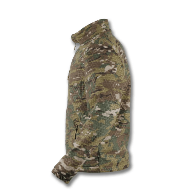 Флисовая кофта Militex Windblock Tactical Multicam mod. 4 M(50) - изображение 4