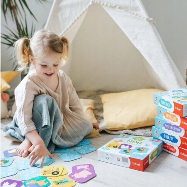 Настільна гра Trefl ABC Toddler Тварини (5900511019407) - зображення 4