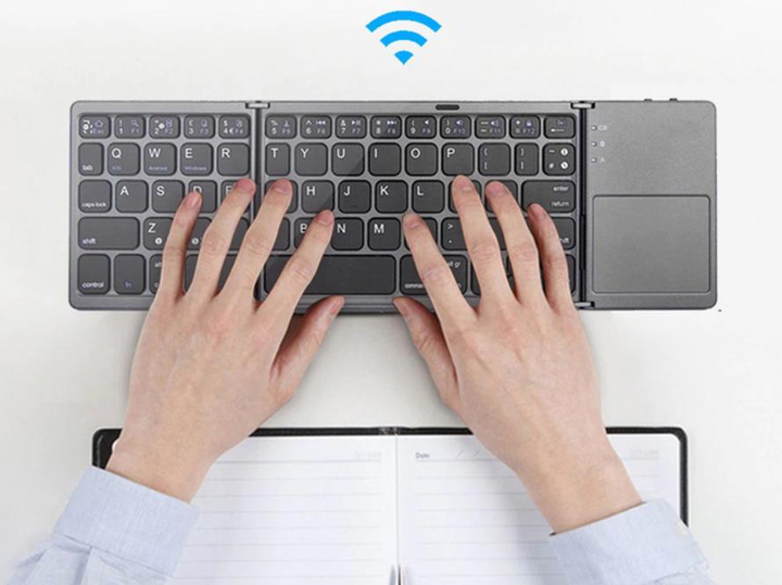 Міні клавіатура Bautech Bluetooth з тачпадом для IOS Android Windows - изображение 3