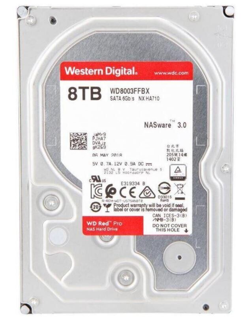 Жесткий диск WD Red Pro (WD8003FFBX) / 3.5" / 8000 GB / SATA III - изображение 2