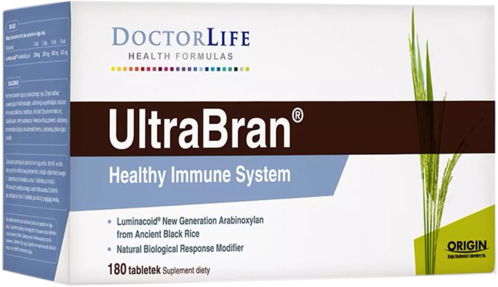 Дієтична добавка Doctor Life UltraBran 180 таблеток (4582221810477) - зображення 1