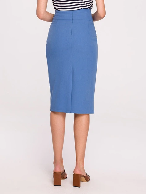 Спідниця жіноча Stylove S297 XXL Голуба (5903887661522) - зображення 2