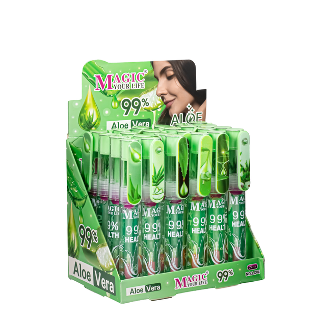 Блеск для губ Magic Your Life Aloe Vera проявляющийся LC-04 - изображение 2