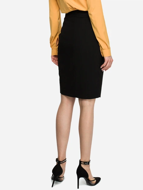 Spódnica ołówkowa damska Stylove S127 L Czarna (5903068422911) - obraz 2