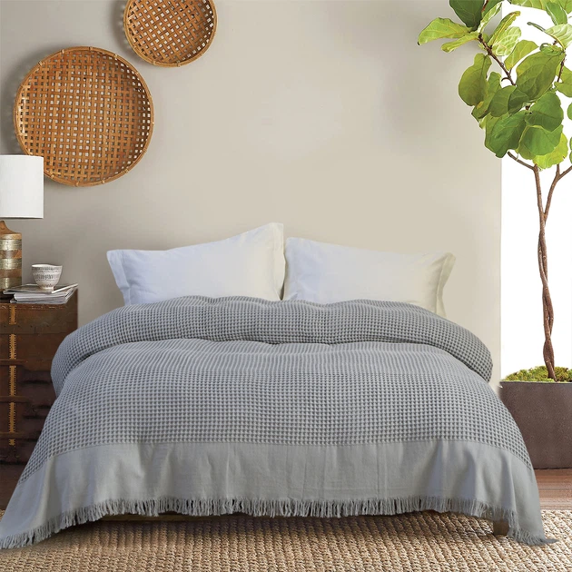 Покривало Lotus Home - Egi сірий 240x260 - Фото 2 Покривало Lotus Home - Egi сірий 240x260 - изображение 2