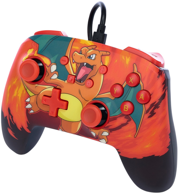Kontroler PowerA Nintendo Switch Charizard Vortex (0617885006210) - obraz 3