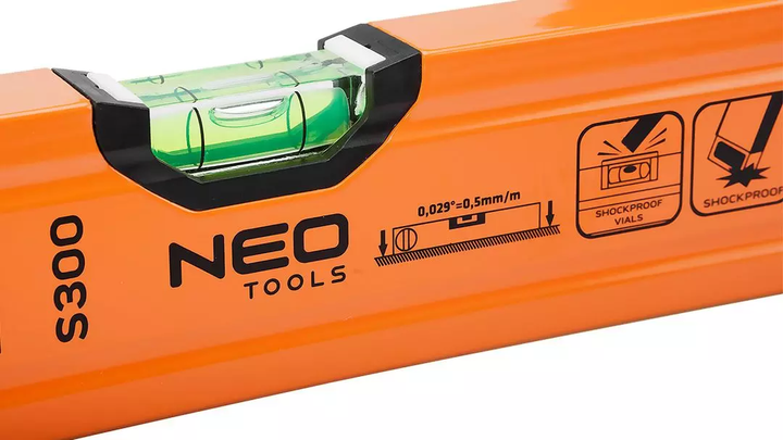 Poziomnica NEO Tools S 300 3 libelle 120 cm 71-135 (5907558495942) - obraz 6
