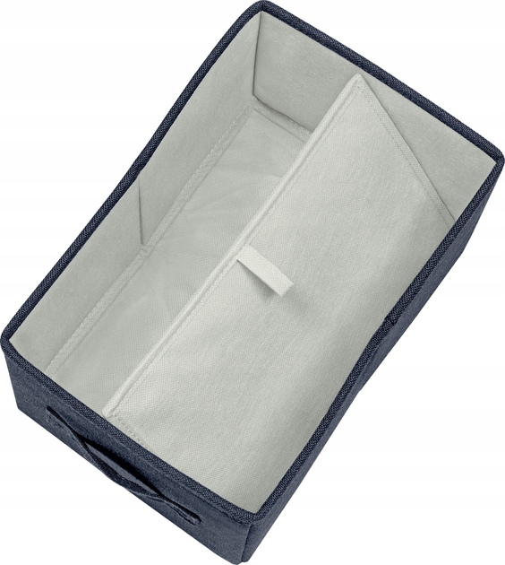 Koszyk do przechowywania Leitz Fabric Storage Box 19 x 28.5 x 16 cm 2 szt. Grey (LTZ61460089) - obraz 5