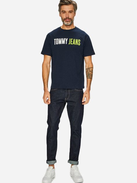 Футболка Tommy Jeans Tjm Tee TM0DM05550 S Black Iris (8719705465138) - зображення 3