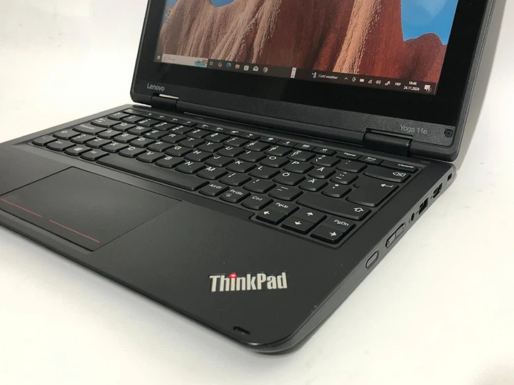 Ноутбук Lenovo ThinkPad Yoga 11e G4 - 11,6" (1366x768) IPS тачскрин / i3-7100U / 8gb / 128gb ssd Б/у - Фото 3 Ноутбук Lenovo ThinkPad Yoga 11e G4 - 11,6" (1366x768) IPS тачскрин / i3-7100U / 8gb / 128gb ssd Б/у - изображение 3