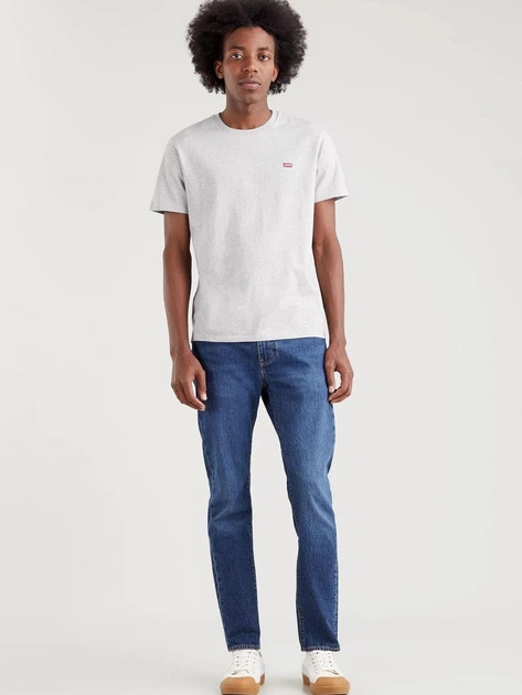 Футболка бавовняна чоловіча Levi's Ss Original Hm Tee 56605-0130 S Light Mist (5400970725401) - зображення 3
