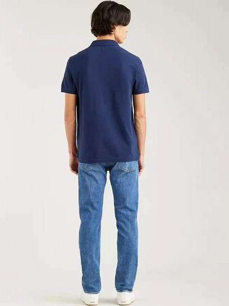 Koszulka polo męska długa Levi's Levis Hm Polo 35883-0005 L Granatowa (5400970028434) - obraz 4