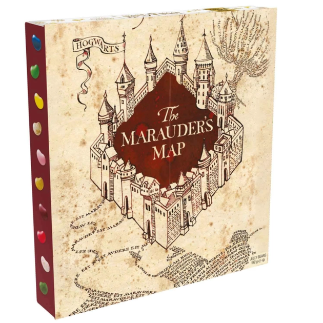 Адвент-календар "Карта мародерів" Гаррі Поттер з бобами Harry Potter "The Marauder`s map", 192 г - Фото 1 Адвент-календар "Карта мародерів" Гаррі Поттер з бобами Harry Potter "The Marauder`s map", 192 г - зображення 1