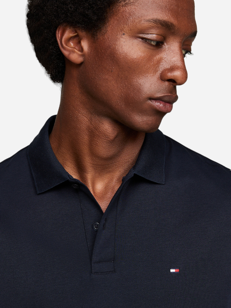 Поло чоловіче Tommy Hilfiger MW0MW35585-DW5 L Синє (8720646373383) - зображення 5