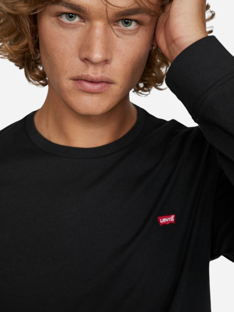 Лонгслів чоловічий Levi's Ls Original Hm 72848-0009 M Чорний (5400816639787) - зображення 5
