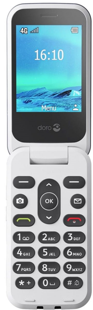 Telefon komórkowy Doro 2820 4G Blue (7322460085667) - obraz 5