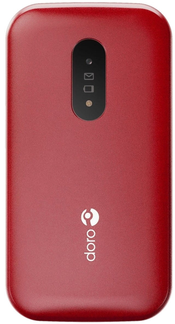 Telefon komórkowy Doro 2820 4G Red (7322460085674) - obraz 1