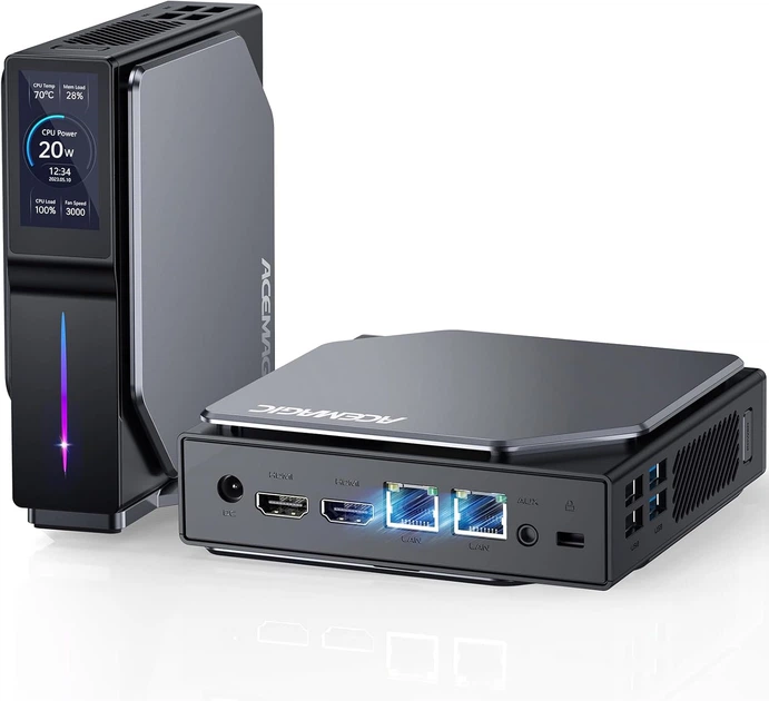 Мини ПК ACEMAGIC S1 / Intel N97 / RAM 16GB / SSD 512GB / Intel UHD