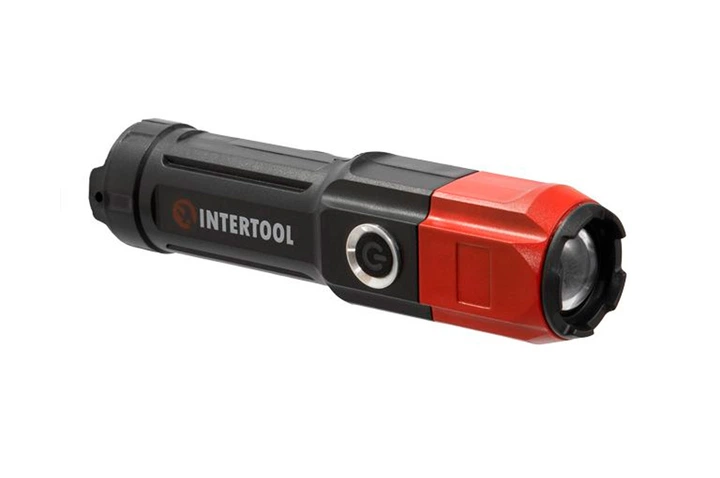 Ліхтар ручний Intertool 3Вт x 120Лм x 1200мAг 4 (LB-0120) - Фото 6 Ліхтар ручний Intertool 3Вт x 120Лм x 1200мAг 4 (LB-0120) - зображення 6