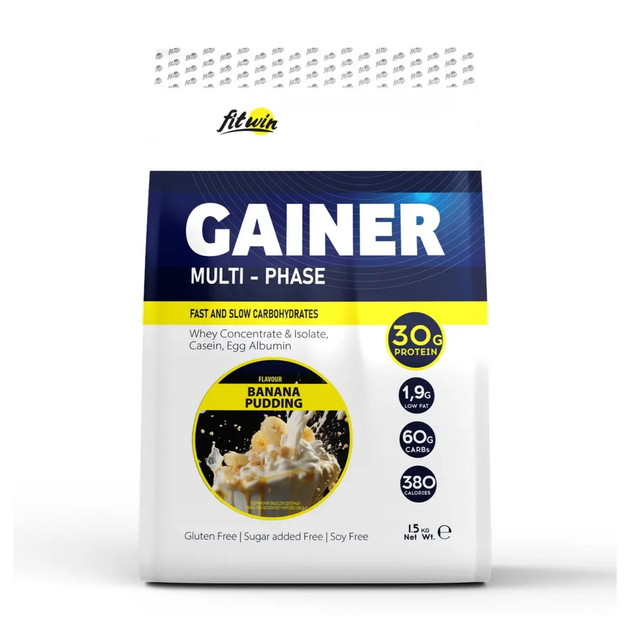 Гейнер, Gainer - 1500g Banana Pudding – фото, отзывы, характеристики в ...