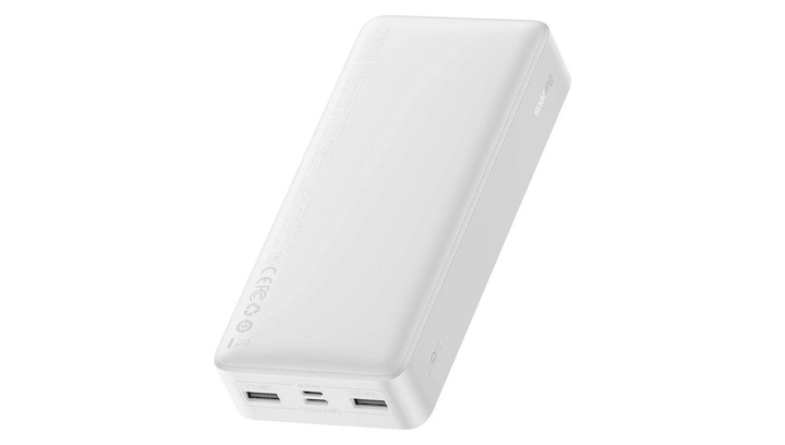 Портативный Аккумулятор Power Bank Baseus Bipow Digital Display White 20000 mAh 15 W - изображение 3