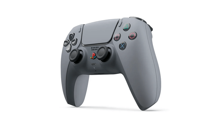 Геймпад Бездротовий Sony PlayStation 5 DualSense 30th Anniversary Limited Edition Grey - Фото 2 Геймпад Бездротовий Sony PlayStation 5 DualSense 30th Anniversary Limited Edition Grey - зображення 2
