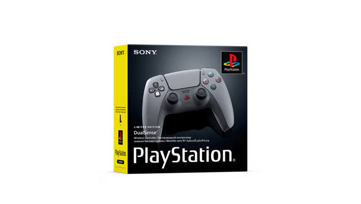 Геймпад Бездротовий Sony PlayStation 5 DualSense 30th Anniversary Limited Edition Grey - Фото 5 Геймпад Бездротовий Sony PlayStation 5 DualSense 30th Anniversary Limited Edition Grey - зображення 5
