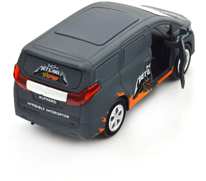 Автомодель TechnoDrive Шевроны Героев Toyota Alphard Invisible Interceptor (KM6011) - изображение 10