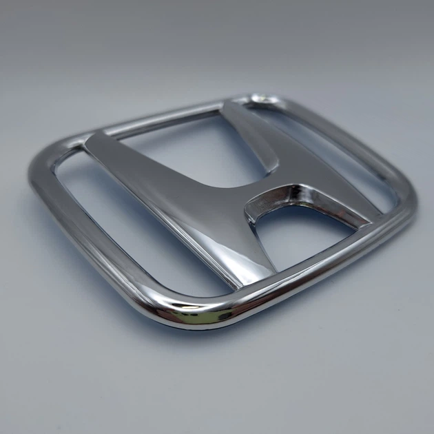 Эмблема логотип Honda 98х80 мм, (хром) 75700-SMT-E00 - изображение 3