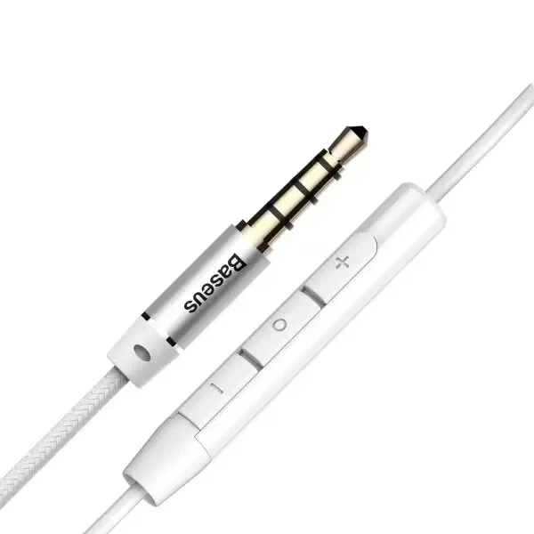 Наушники проводные Baseus Enock H06 white - Фото 3 Наушники проводные Baseus Enock H06 white - изображение 3