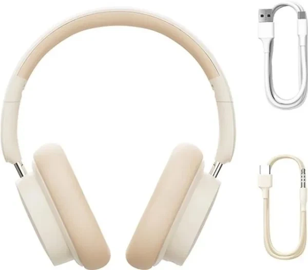 Беспроводные наушники Baseus Bowie D05 creamy white (NGTD020202) - изображение 5