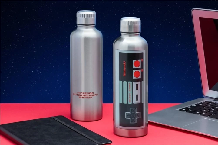 Пляшка металева для води Paladone Nintendo NES 500 мл (5055964767150) - зображення 5