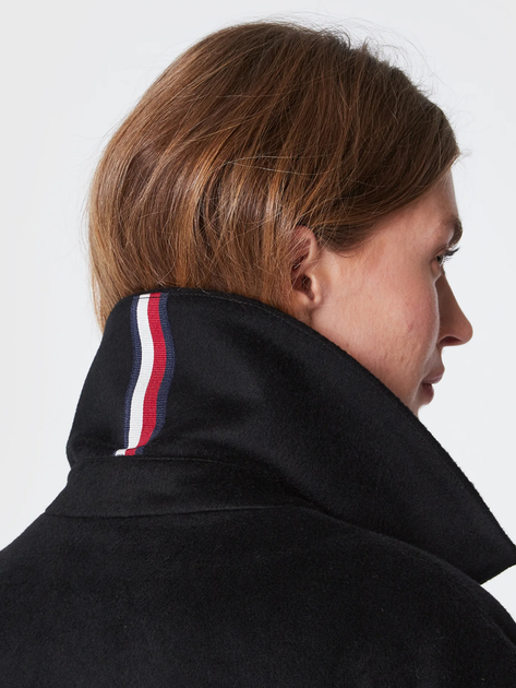 Пальто жіноче Tommy Hilfiger WW0WW35941-BDS 36 Чорне (8720641901659) - зображення 5