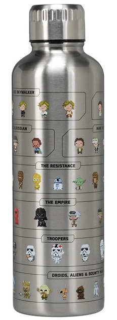Butelka metalowa na wodę Paladone Star Wars 500 ml (5056577739169) - obraz 3