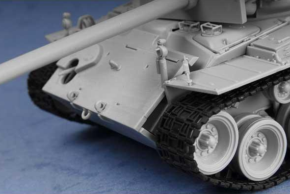 Збірна модель 1/35 танк T26E4 Super Pershing Pilot #1 Hobby Boss 82426 - зображення 15
